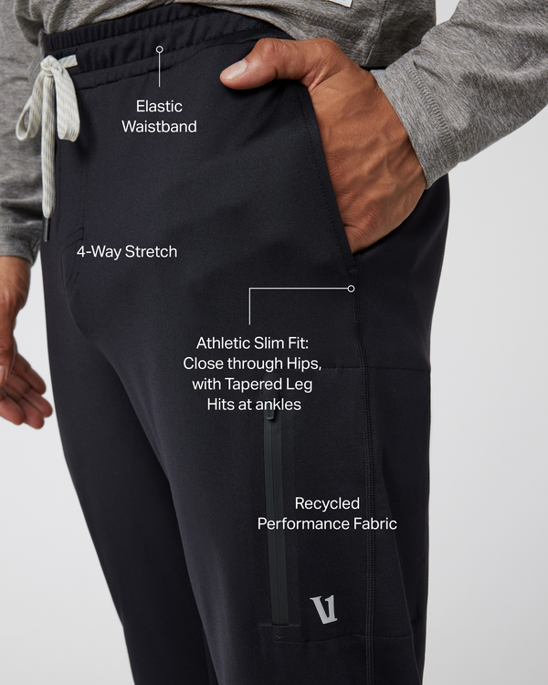 Sunday Performance Jogger | Black